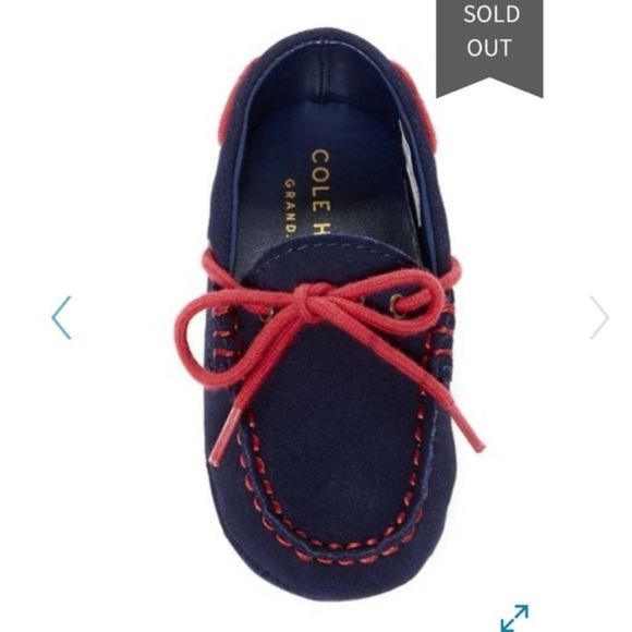 Cole Haan Navy Grant Driver moccasin - Picture 1 of 6